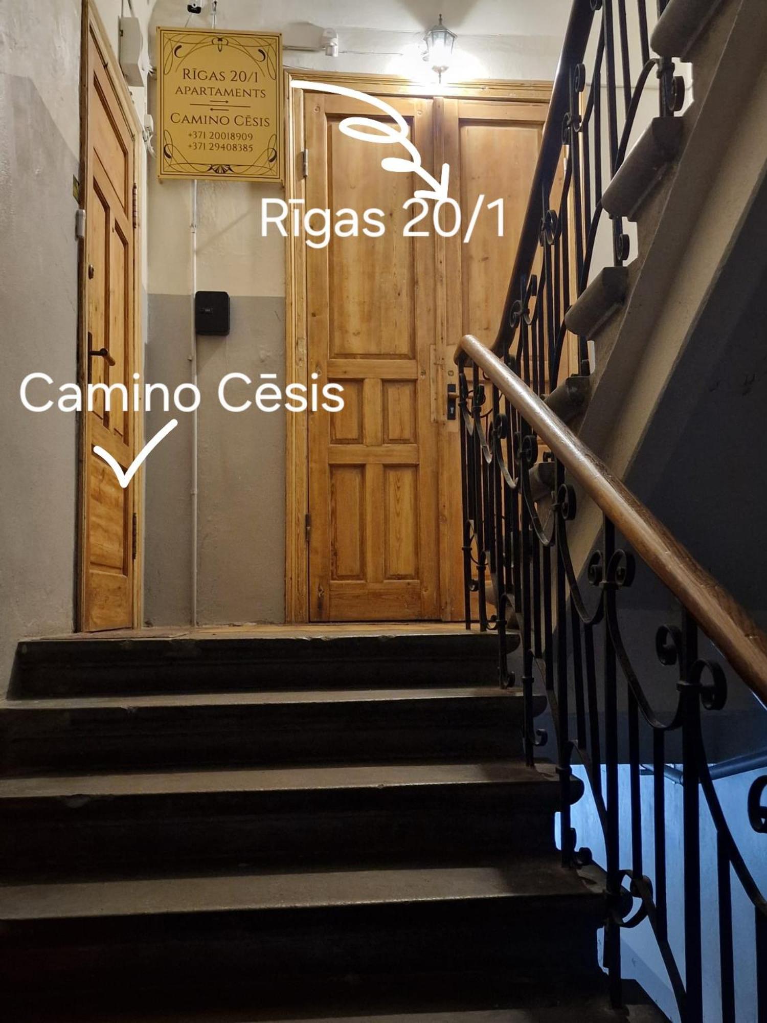 Rigas 20/1 Apartaments Cēsis Exterior foto